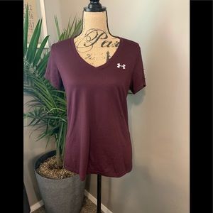Maroon Under Armour Top